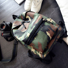 Women Backpack Camouflage Printing Canvas Backpack Daypacks Men Bag School Bags for Teenager Girls Rucksack Mochila ELY