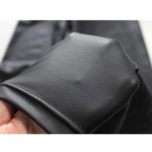 High Waisted Women's Sexy Faux Leather Stretch Skinny Pants Slim Leggings Full Length Faux PU Leather Skinny Pants ELY