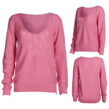 Hollow Women Jumper Knitted Top Pullover Sexy Women Long Sleeve Knit BodyCon Slim Party Sweater Knitwear ELY