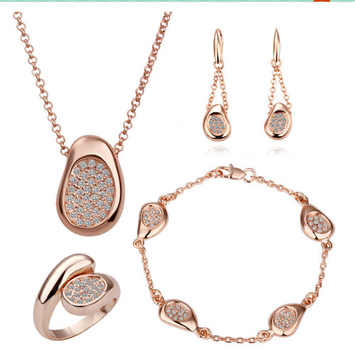 18K Gold Plating jewelry set bijoux women SMTPS147 ELY
