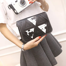 Bags Handbags Women Famous Brands Triangular Pattern Small Women Bag Crossbody Women Messenger Bags Clutch Bolsa Feminina ELY