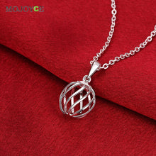 Brand Popular Necklace High-end Silver Plated Jewelry Chain Necklace Jewelry 1STL ELY