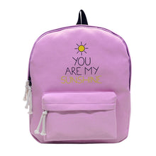 Canvas Backpack Letter Printing Backpack Women Preppy Style School Bags for Teenagers Mochila Backpacks for Teenage girls ELY