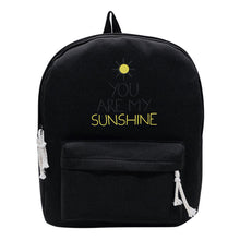 Canvas Backpack Letter Printing Backpack Women Preppy Style School Bags for Teenagers Mochila Backpacks for Teenage girls ELY