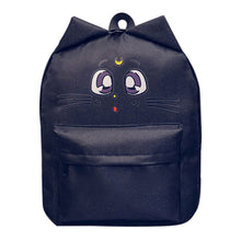 Cat Ear Canvas Backpack Women Bag Cartoon School Bags for Teenagers Backpacks for Teenage Girls Mochila Satchel Rucksack ELY