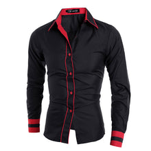 Men Luxury Casual Stylish Slim Fit Long Sleeve Casual Dress Shirts Long Sleeves Cotton Shirts 1STL ELY