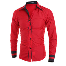 Men Luxury Casual Stylish Slim Fit Long Sleeve Casual Dress Shirts Long Sleeves Cotton Shirts 1STL ELY