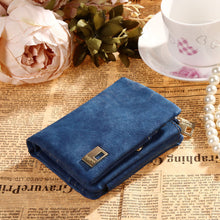 Women Lady Matte PU Leather Zipper Coin Purses Long Purses Wallet Po Slot Holder 1STL ELY