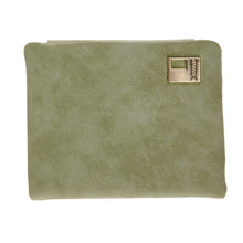 Women Lady Matte PU Leather Zipper Coin Purses Long Purses Wallet Po Slot Holder 1STL ELY