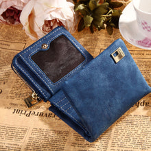 Women Lady Matte PU Leather Zipper Coin Purses Long Purses Wallet Po Slot Holder 1STL ELY