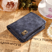 Women Lady Matte PU Leather Zipper Coin Purses Long Purses Wallet Po Slot Holder 1STL ELY