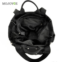 Fasion Rivet Women Bag Bolsas Retro Balck Canvas Shoulder Bags Handbags Women Famous Brands Tote Clutch Bolsa Feminina ELY