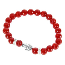 Buddha Head Beads String Stretchy Bracelets Bangle Beaded Bracelet Bangle 1STL ELY