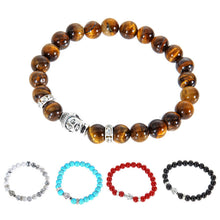 Buddha Head Beads String Stretchy Bracelets Bangle Beaded Bracelet Bangle 1STL ELY