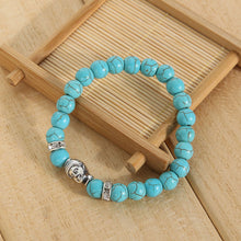 Buddha Head Beads String Stretchy Bracelets Bangle Beaded Bracelet Bangle 1STL ELY