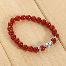 Buddha Head Beads String Stretchy Bracelets Bangle Beaded Bracelet Bangle 1STL ELY