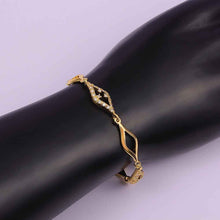 Girl Jewerly 18K GP Zircon casual star women bracelet pulseira masculina bangle SKGB 4 ELY