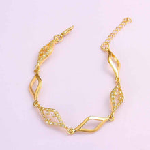 Girl Jewerly 18K GP Zircon casual star women bracelet pulseira masculina bangle SKGB 4 ELY