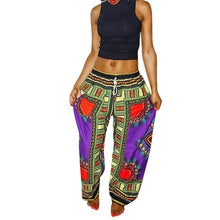Pantalones Mujer Pants Women Boho Pants Boho Print Bohemia Traditional African Print Wide Leg Pants Trousers Women ELY