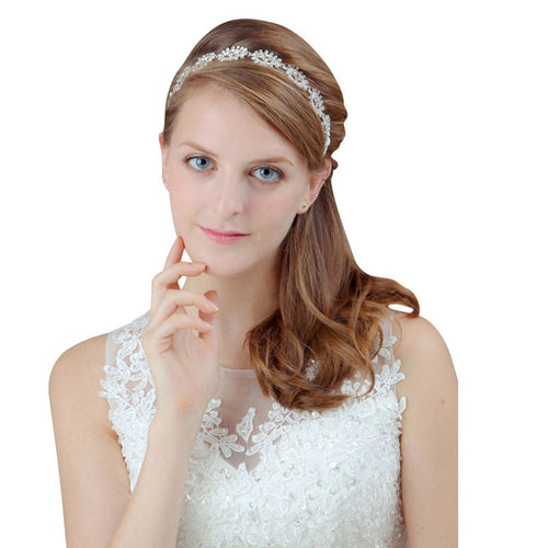 Rhinestone Tire Crown Beautiful Bride Wedding Jewelry Lovers Gift for Valentine's Day 1STL ELY