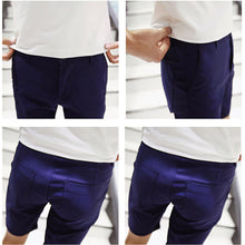 Slim Fit Men Short Style Dress Length Solid Men Thin Casual Shorts Cotton Trousers Knee Length Shorts 1STL ELY