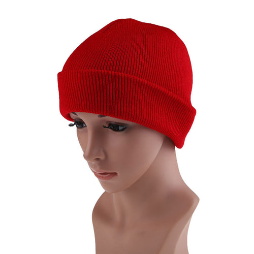 Cap Casual Men Women Hats Beanie Knit Ski Cap Hip-Hop Warm Wool Hat Chapeu Feminino Gorras ELY