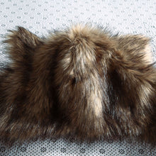 Warm Animal Beanies for Adults Fur Hat Scarf Fluffy Plush Cap Gorro Animal Hood Ear Hood Shawl Glove Animal Hat 1STL ELY