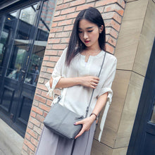 Women Leather Messenger Crossbody Bags Lady Shoulder Bag Satchel Handbag ELY