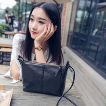Women Leather Messenger Crossbody Bags Lady Shoulder Bag Satchel Handbag ELY