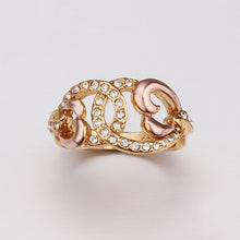 jewelry 18k GP cc rings ring26 ELY