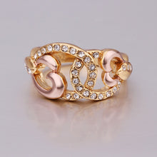 jewelry 18k GP cc rings ring26 ELY