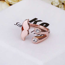 jewelry 18k GP eye beard rings ring364 ELY