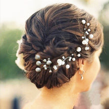 6Pcs Bridal Hair Pins Bridesmaid Pearl Flower Wedding Headpiece Party Hair Pins Hairpin Headpieces Hair Accessories ELY