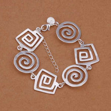 silver Braceletsilver plated JewelryThread Bracelet324 ELY