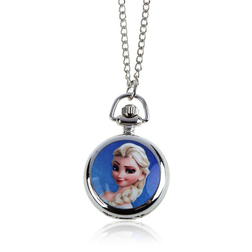 Concise Round Watch Leisure Necklace Pocket Watch For Children Best Gift Pocket Watch ELY