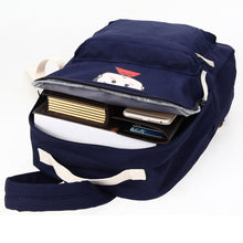 Women Canvas Cartoon Backpacks School Bags for Teenagers Girls Shoulder Bag Travel Sports Bagpack Bolsas Mochilas Femininas ELY