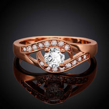 18K Gold Plated zircon jewelry insets Lips ring anillos lord of the ringsSKGR 8 ELY