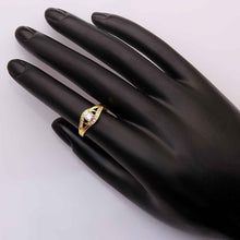 18K Gold Plated zircon jewelry insets Lips ring anillos lord of the ringsSKGR 8 ELY