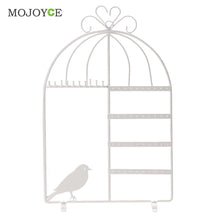 Iron Wall Jewelry Earring Organizer Hanging Holder Necklace Display Stand Rack ELY