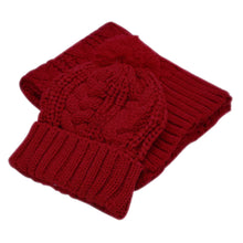 Knitted Women Hat Scarf Two Piece Sets Beanies Knit Crochet Beanies Cap Hats For Women Warm Scarf And Hat Twist Knitted ELY