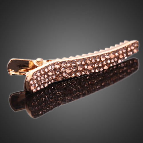 Korean Women Simple Imitation Pearl Rhinestone Hair Clip Barrette Bobby Pin 1STL ELY