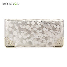 Kuxury Fasion Women Long Size Wallet PU Leather Bling Pattern Zipper Credit Purse Clucth Women Leather Handbag Bolsa Feminina ELY