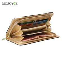 Kuxury Fasion Women Long Size Wallet PU Leather Bling Pattern Zipper Credit Purse Clucth Women Leather Handbag Bolsa Feminina ELY