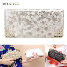 Kuxury Fasion Women Long Size Wallet PU Leather Bling Pattern Zipper Credit Purse Clucth Women Leather Handbag Bolsa Feminina ELY