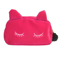 Lady Cosmetic Bag Pouch Makeup Bag Women Cosmetic Makeup Case Travel Organizer Cute Cat Organizador ELY