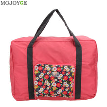 Large Capacity Treval Bag Foldable Waterproof Luggage Duffle Bag Floral Printing Handbag Organizer Tote Bolso Bolsa Feminina ELY