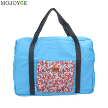 Large Capacity Treval Bag Foldable Waterproof Luggage Duffle Bag Floral Printing Handbag Organizer Tote Bolso Bolsa Feminina ELY