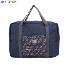 Large Capacity Treval Bag Foldable Waterproof Luggage Duffle Bag Floral Printing Handbag Organizer Tote Bolso Bolsa Feminina ELY