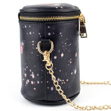 Leather Chain Women Bag Wood Stub Stump Barrel Handbags Bucket Cross Body Bags Women Messenger Bags Bolsa Bolsa Feminina 1STL ELY
