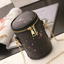 Leather Chain Women Bag Wood Stub Stump Barrel Handbags Bucket Cross Body Bags Women Messenger Bags Bolsa Bolsa Feminina 1STL ELY